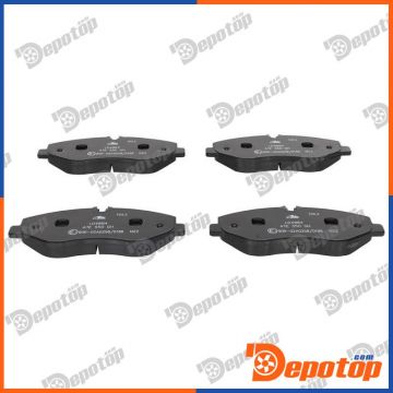 Jeu de plaquettes de frein avant pour MERCEDES | ATE 13.0470-4884.2